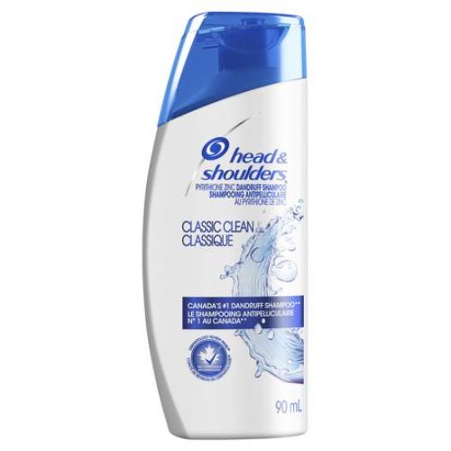 Head and Shoulders Shampoo, Classic Clean, 90mL, 24/Case