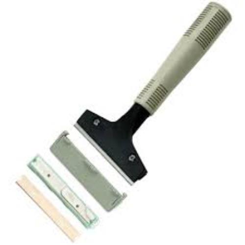Scrap Floor and Window Scraper with Plastic Handle